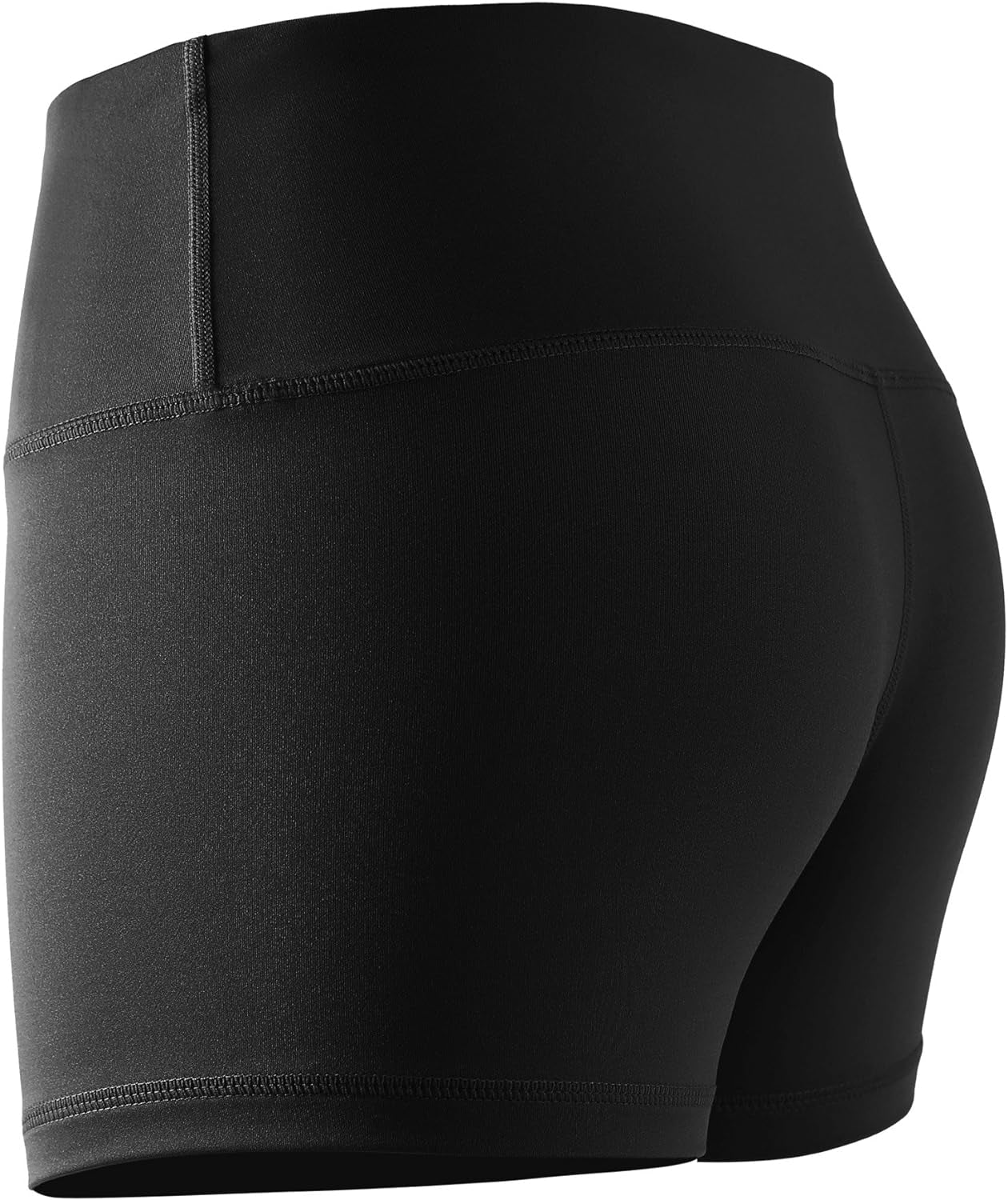 Women'S High-Waisted Spandex Athletic Shorts for Yoga, Running, Volleyball