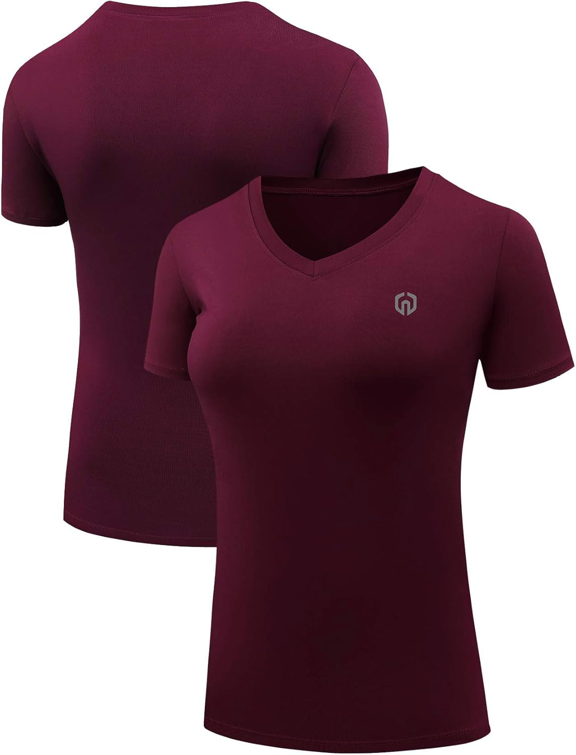 Women'S 3 Pack Compression Workout Athletic Shirt