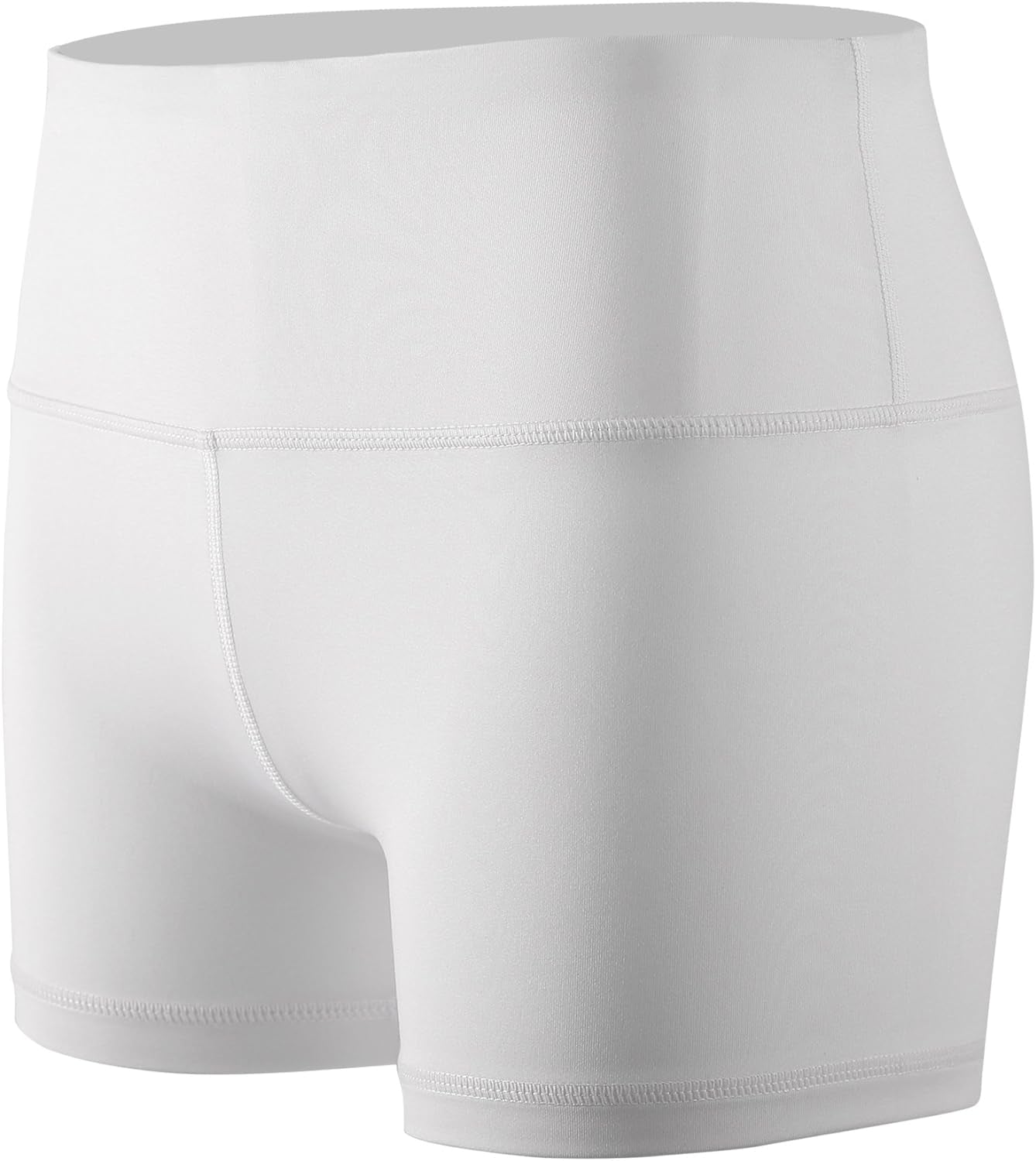 Women'S High-Waisted Spandex Athletic Shorts for Yoga, Running, Volleyball